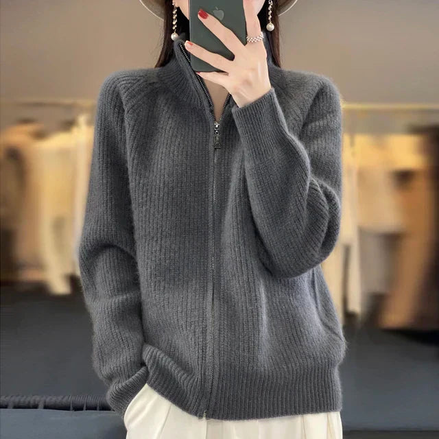 HAZEL / WOOL CARDIGAN