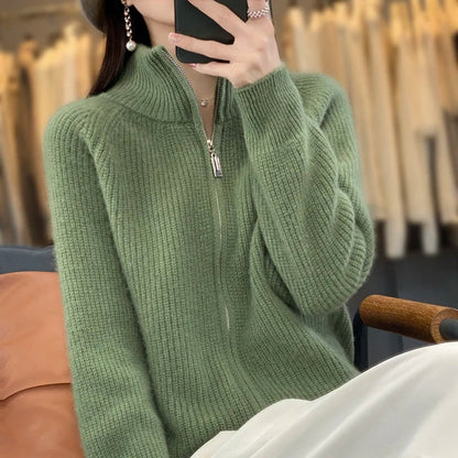 HAZEL / WOOL CARDIGAN