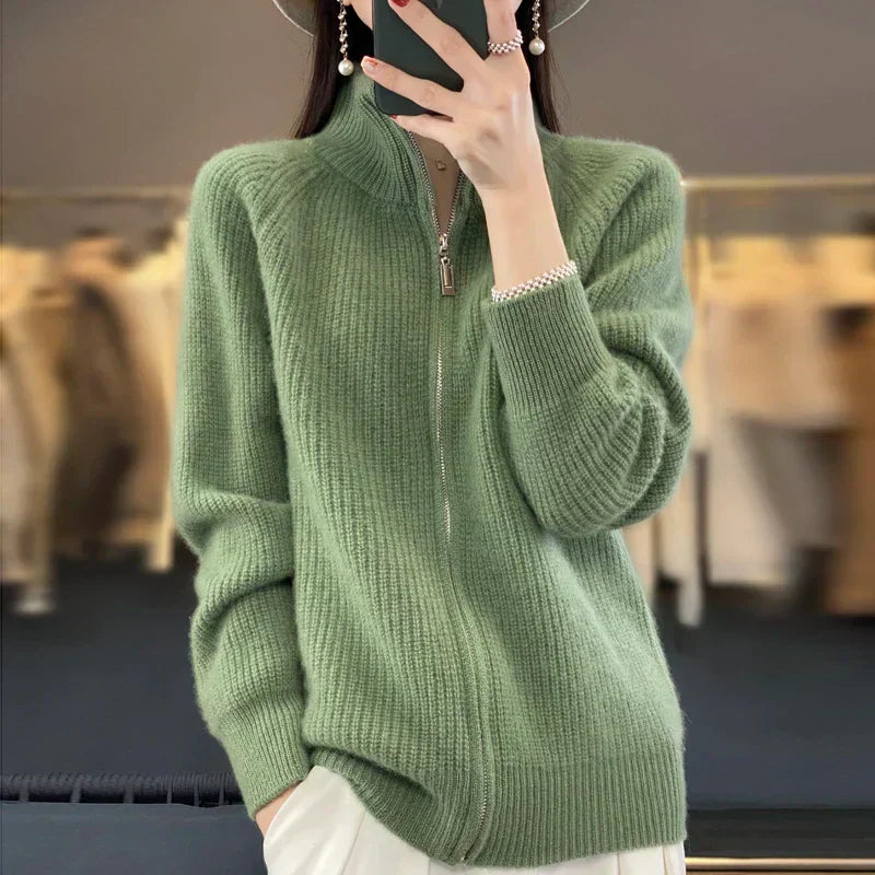 HAZEL / WOOL CARDIGAN