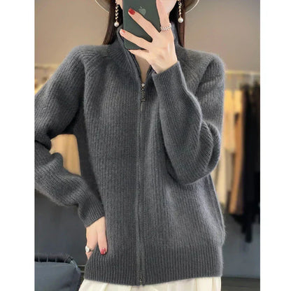 HAZEL / WOOL CARDIGAN