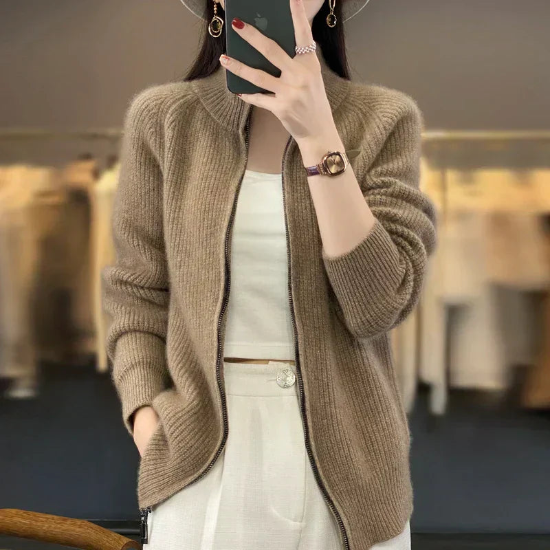 HAZEL / WOOL CARDIGAN