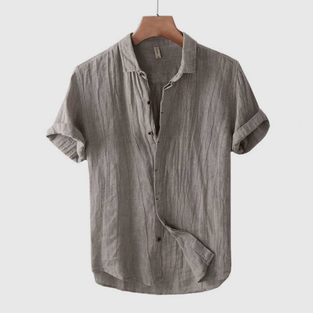 COOPER / LINEN ISLAND SHIRT