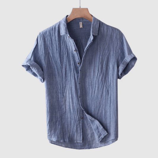 COOPER / LINEN ISLAND SHIRT