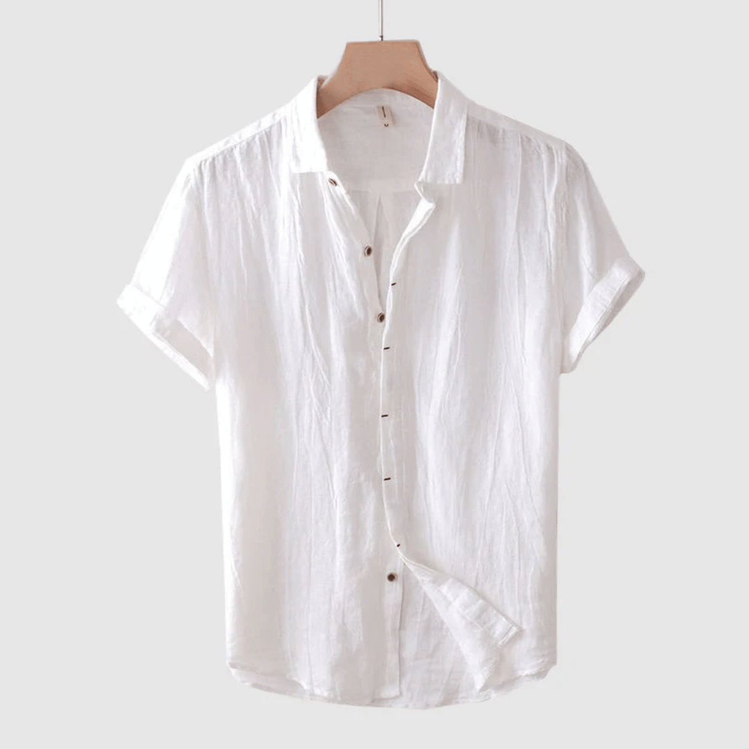 COOPER / LINEN ISLAND SHIRT