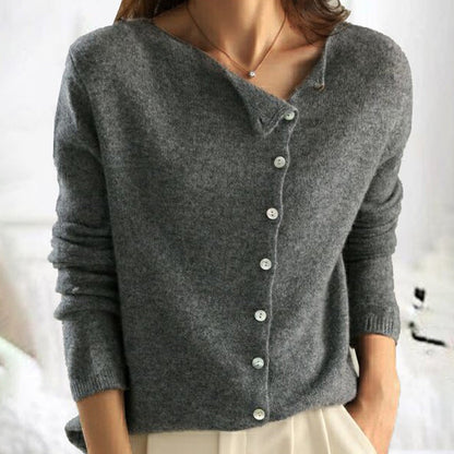 Sophie™ - Cardigan élégant en laine douce