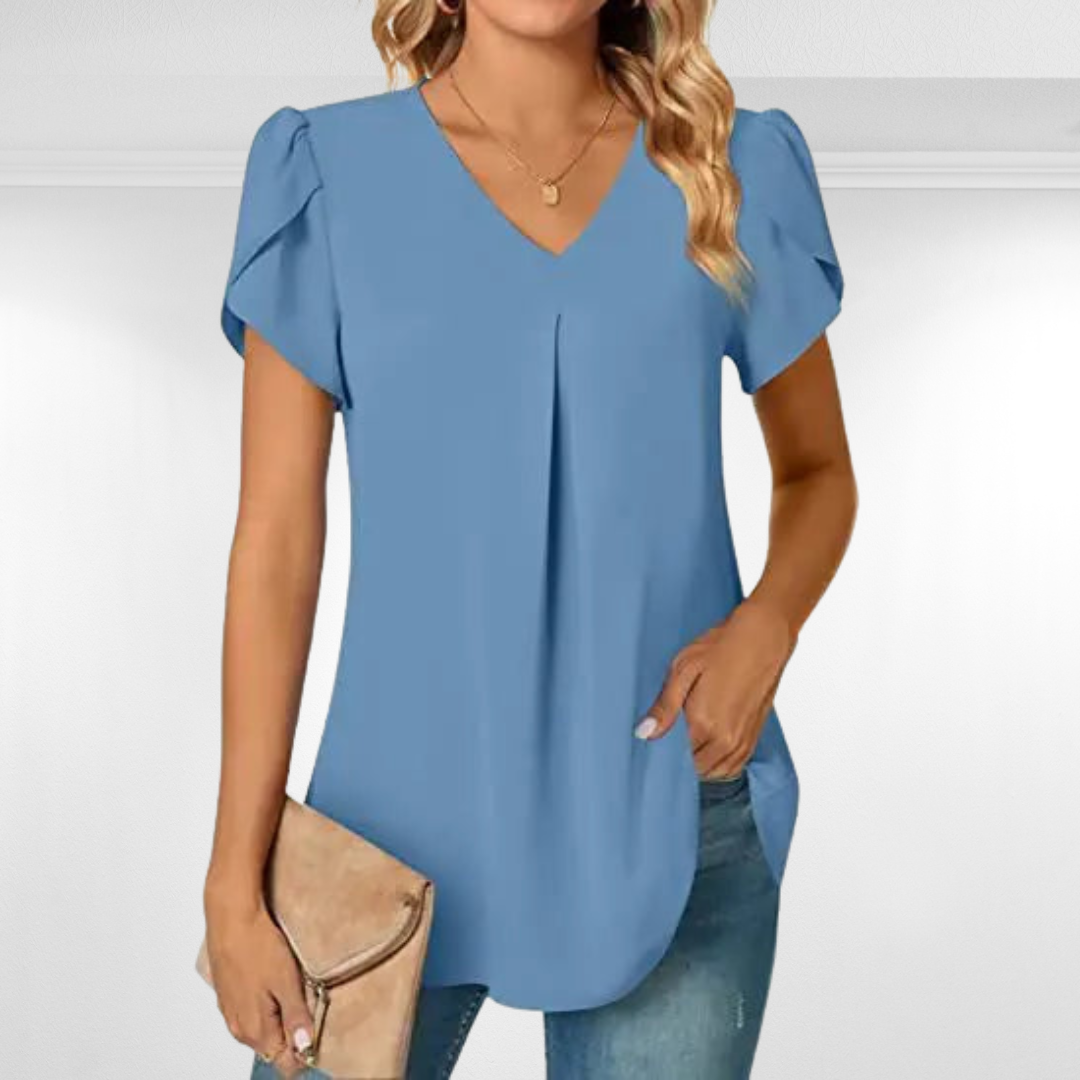 FIONA / V-NECK TOP