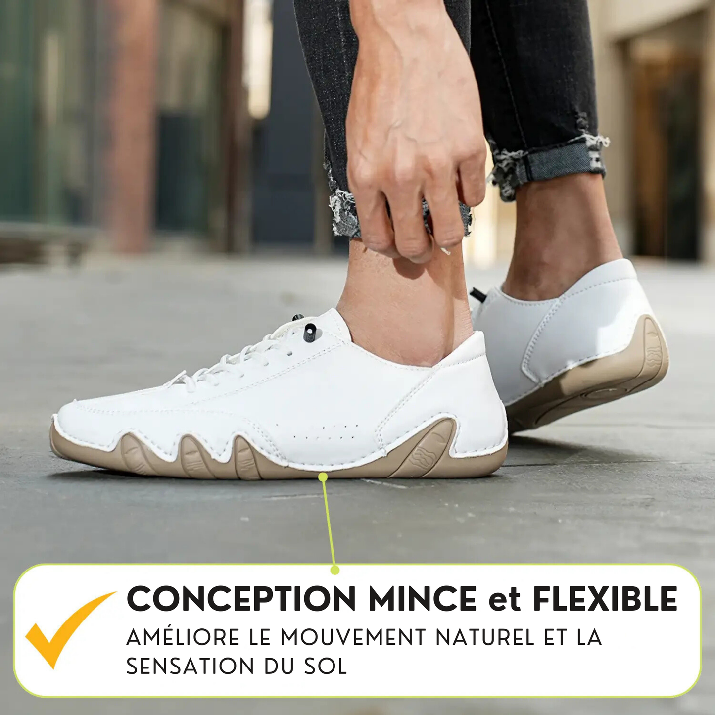 Bois de Fer - Chaussures Minimalistes Élégantes pour Tous les Jours (Unisexe)