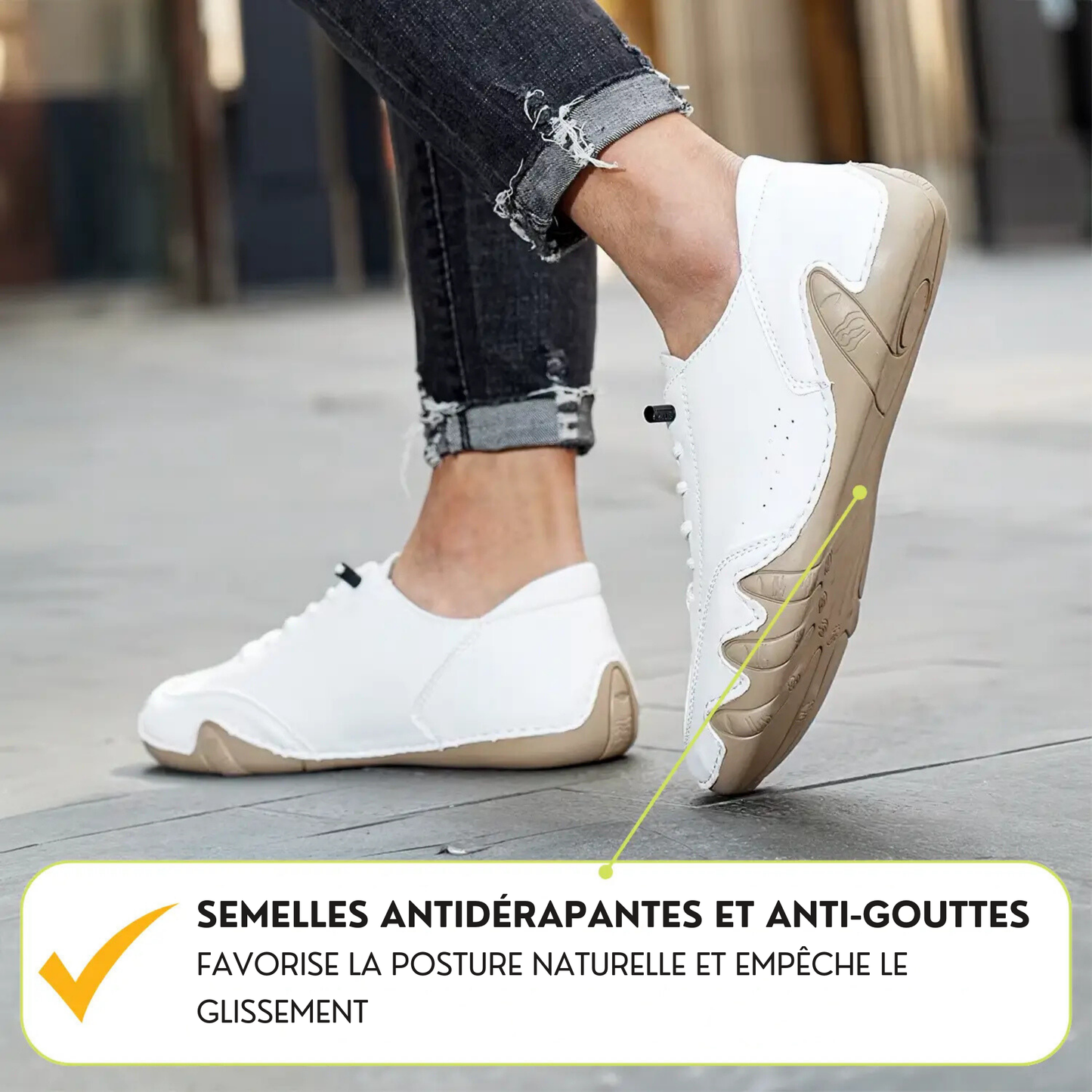 Bois de Fer - Chaussures Minimalistes Élégantes pour Tous les Jours (Unisexe)