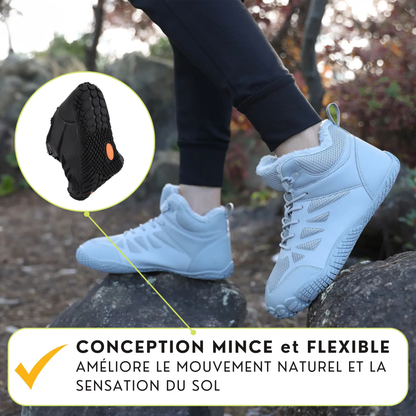 Gel Max - Chaussures Minimalistes Chaudes et Résistantes à l'Eau