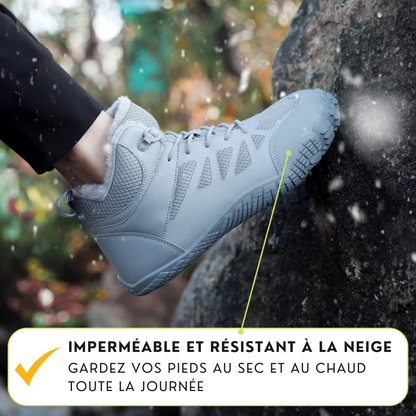 Gel Max - Chaussures Minimalistes Chaudes et Résistantes à l'Eau