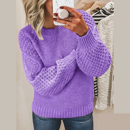 VIOLET / COMFORTABLE SWEATER