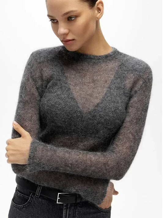 Greta™ - Eleganter weicher Strickpullover aus Kaschmir