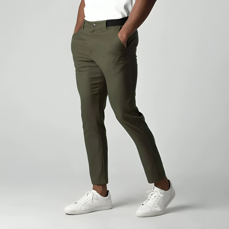 MICHIEL / STRETCH CHINO TROUSERS