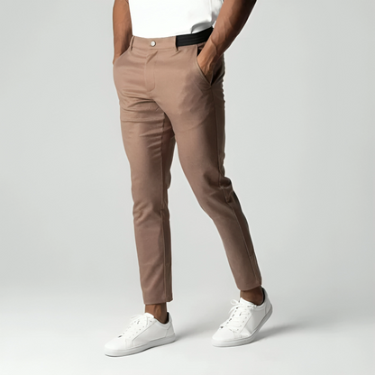 MICHIEL / STRETCH CHINO TROUSERS