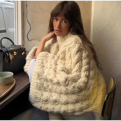 Sainab™ - Pull en tricot oversize