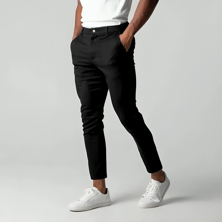 MICHIEL / STRETCH CHINO TROUSERS