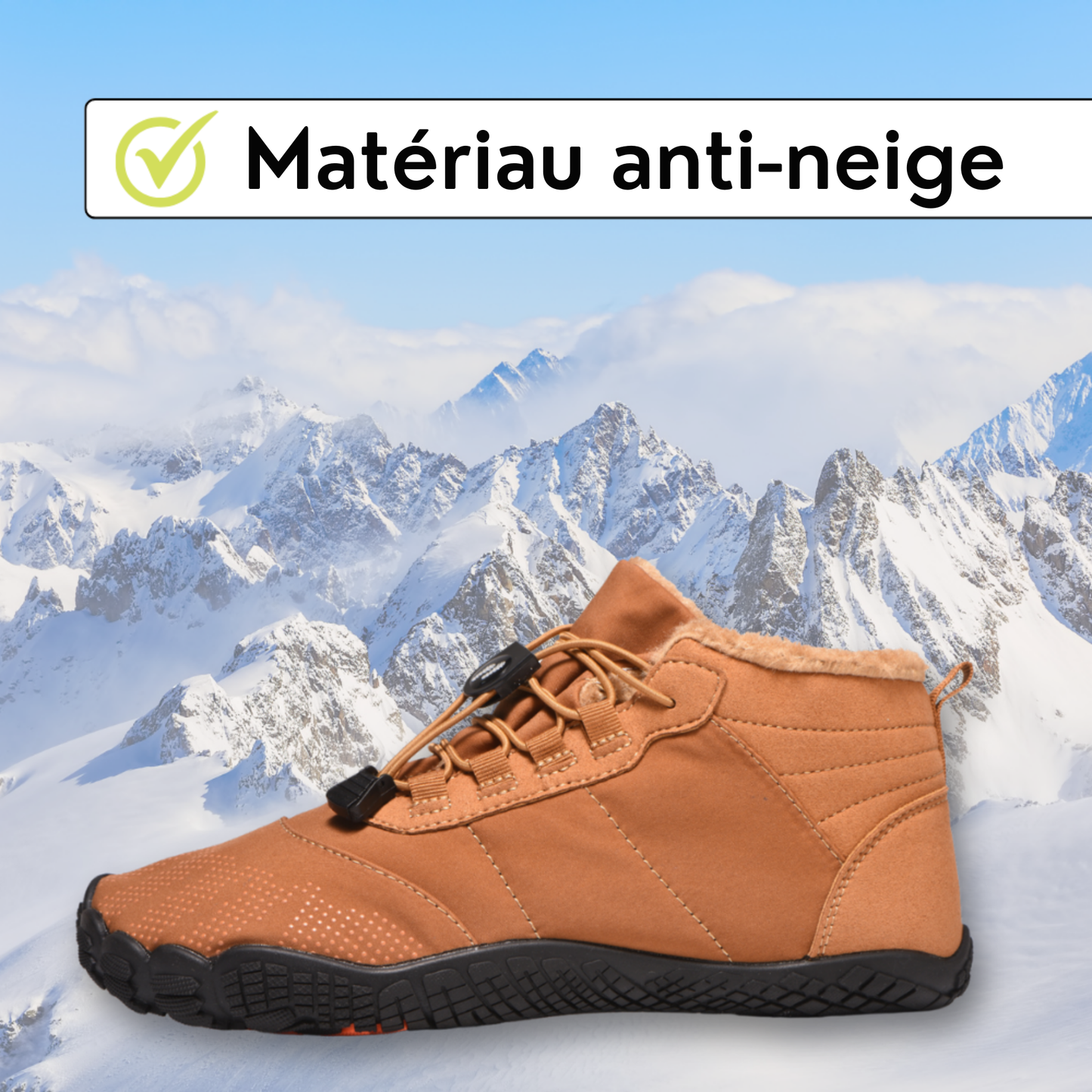 Thermo - Chaussures Minimalistes Premium d'Hiver