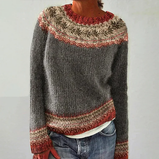 Alma™ - Stylischer bequemer Strickpullover