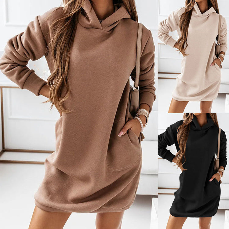 Carla™ - La robe sweat moderne et confortable