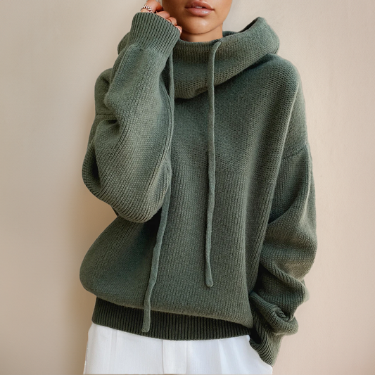 Hanna | Hoodie tricotée