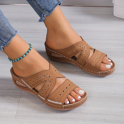 CHANTAL / ORTHOPEDIC SUMMER SANDALS WITH NON-SLIP SOLE