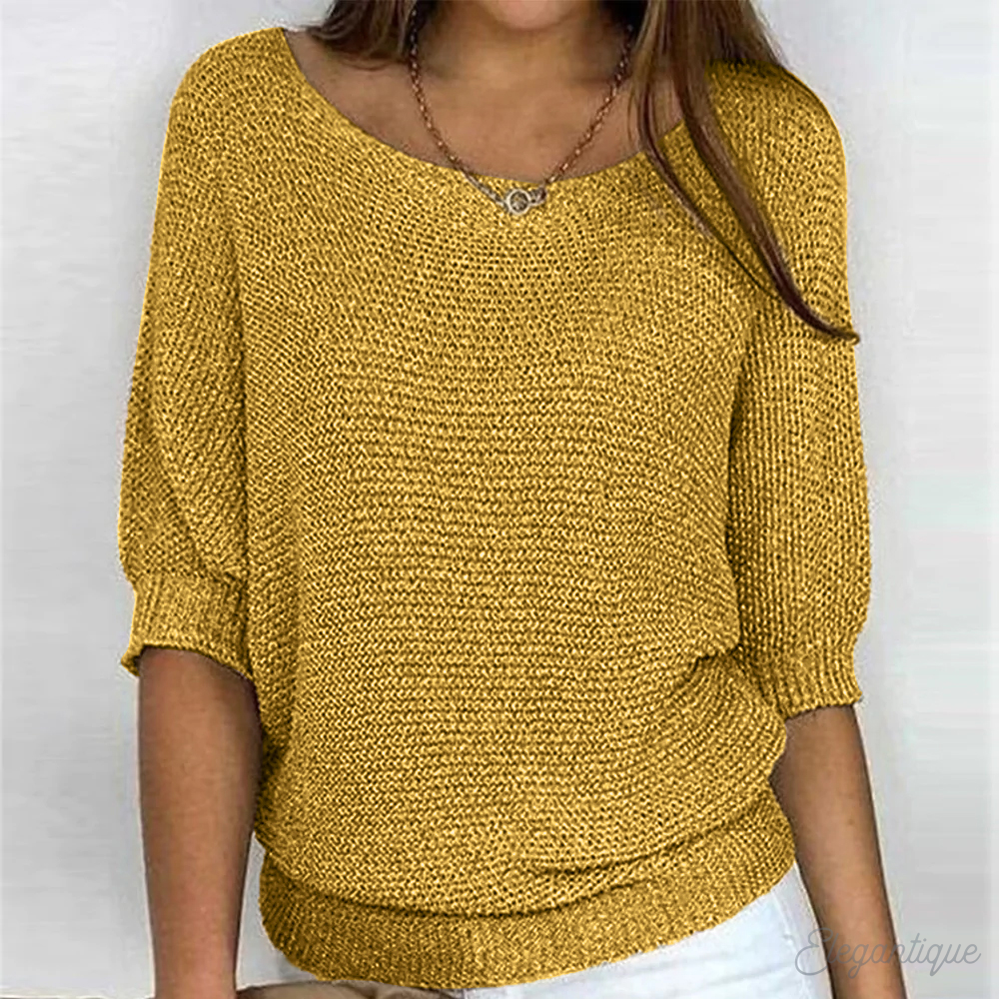 Luna™ - Stilvoller, eleganter Strickpullover