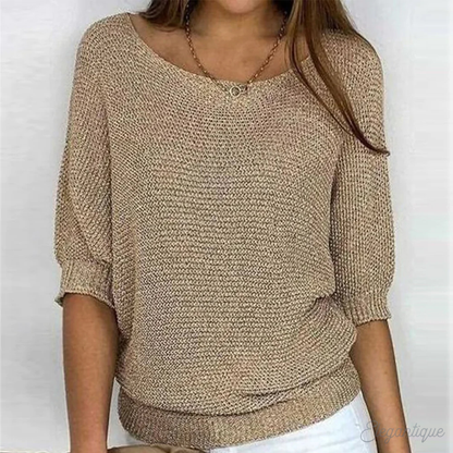 Luna™ - Stilvoller, eleganter Strickpullover