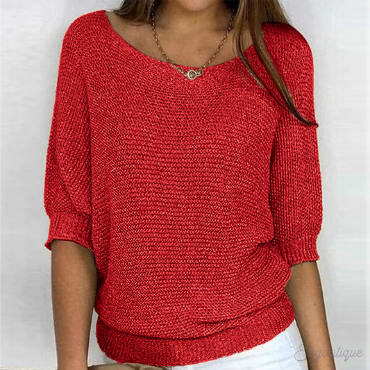 Luna™ - Stilvoller, eleganter Strickpullover